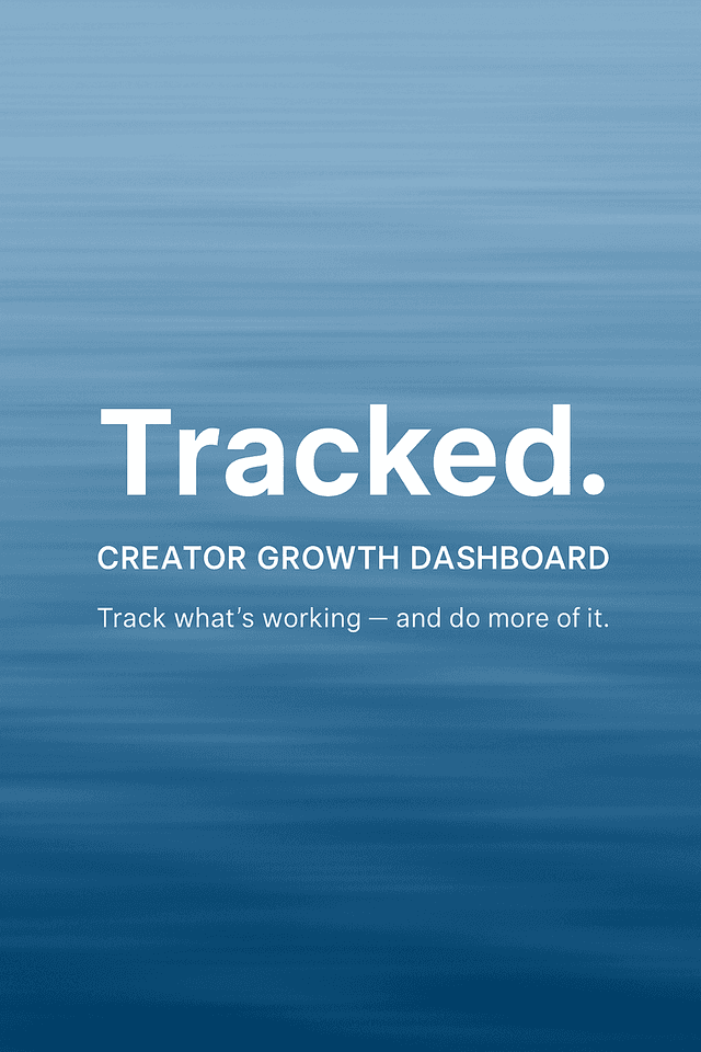 Tracked