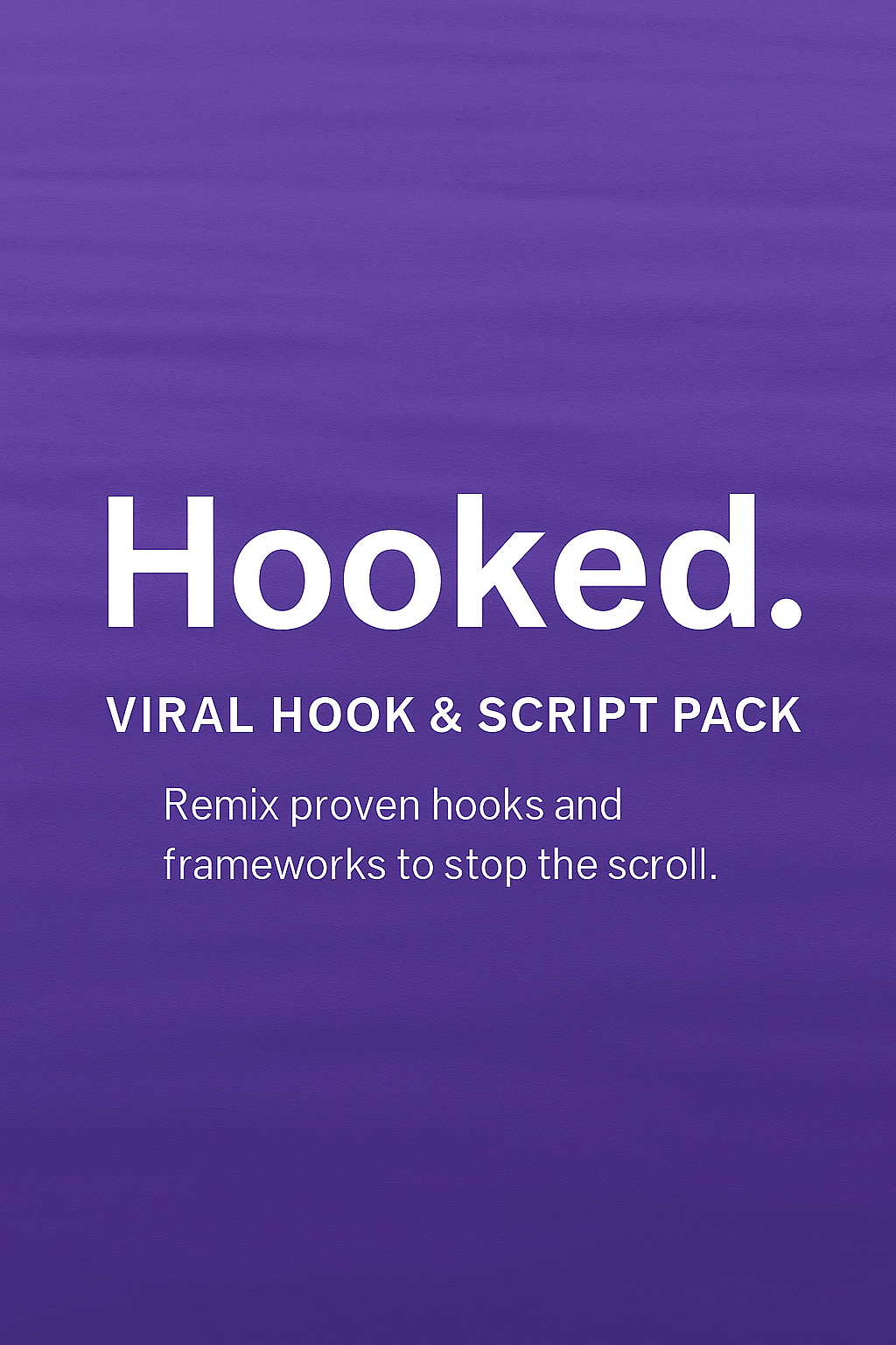 Hooked preview